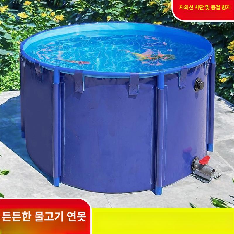 초대형 물탱크 접이식 농업용 빗물받이 대형물통 높이 빗물저장 워터백 천 저수통 - 상세 이미지 2
