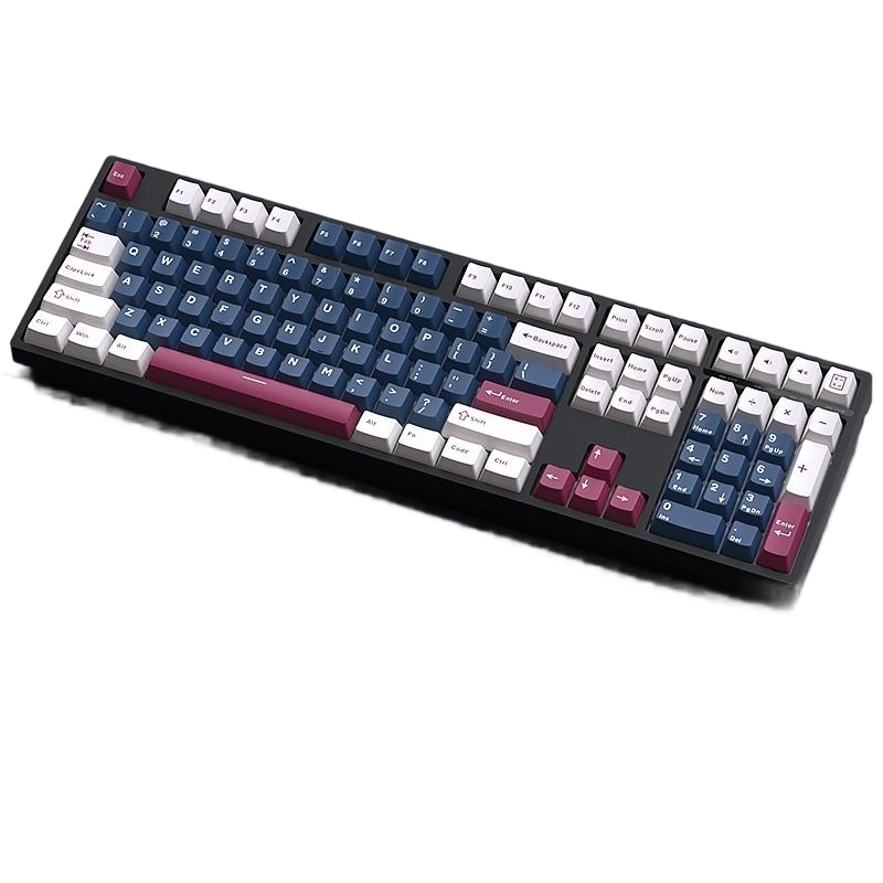 저소음 키보드 RGB 사무용 한글 사무실 체리 풀윤활 앱코 커세어 핫스왑 게임용 - 상품 이미지