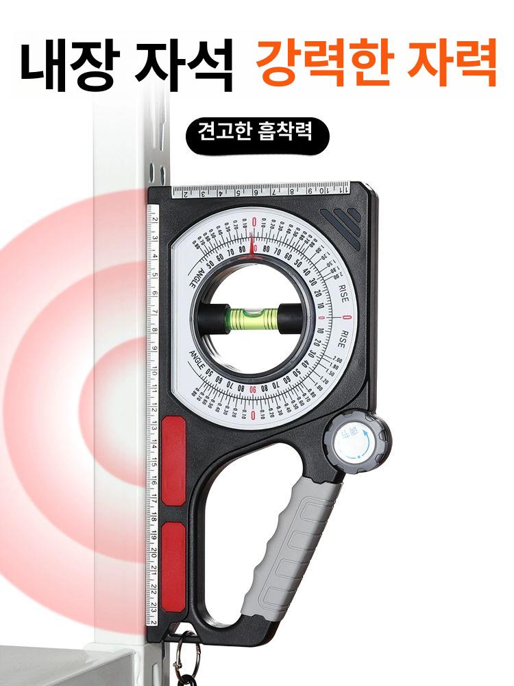 산업용 각도계 측정자 베이직 레벨 경사 각도기 디지털 고정밀 수평 게이지 수직 도구 - 상세 이미지 3