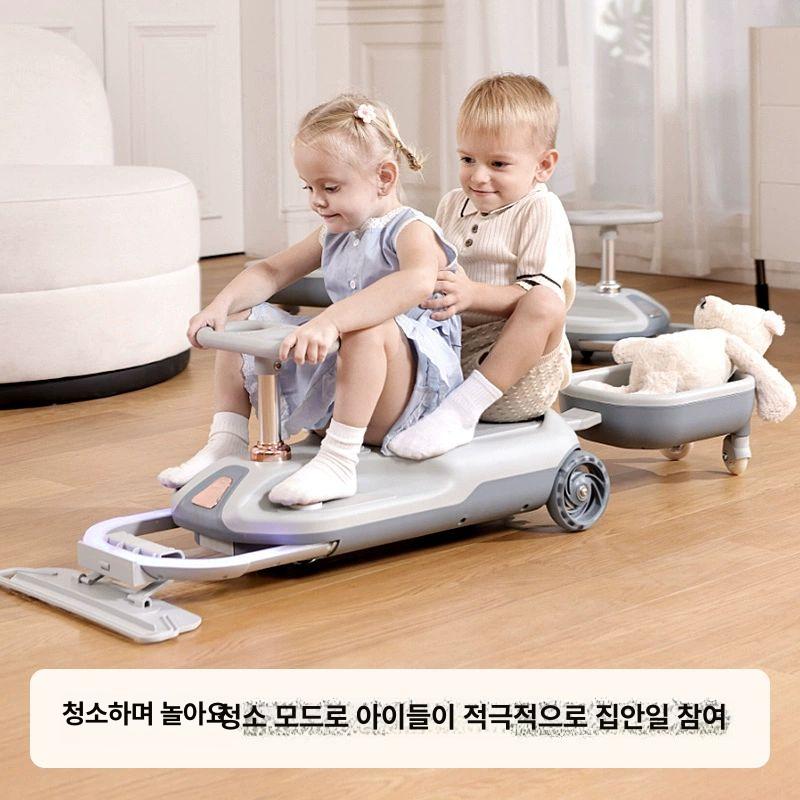 바닥 물걸레청소기 전기 막대 클리너 스핀 스프레이 브러시 도구 세척 배터리 헤드 - 상세 이미지 5