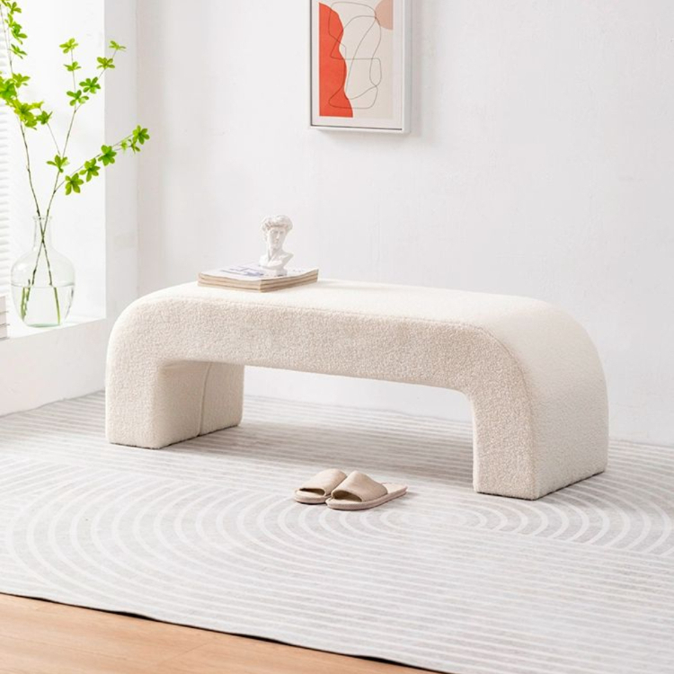 2인용 스툴 쇼파 인테리어 벤치 모던 대기의자 80cm - 상품 이미지
