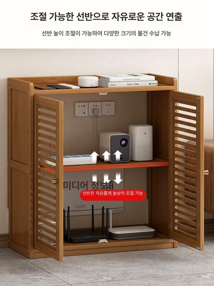 모던 화이트협탁 수납협탁 인테리어 서랍 큐브 사이드 예쁜 콘솔 다용도 심플리 - 상세 이미지 3