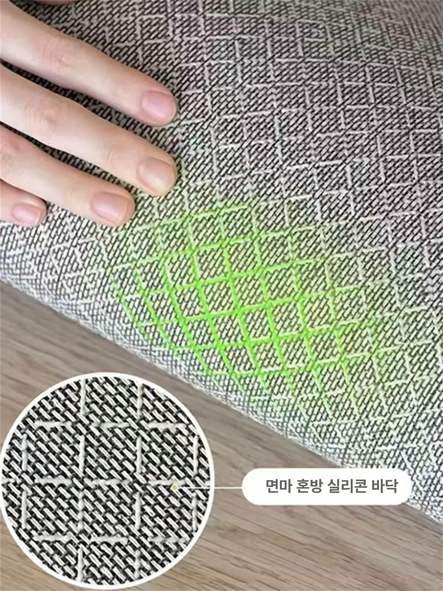 명품스타일 꽃러그 거실용 러그 드레스룸 장식용 - 상세 이미지 5