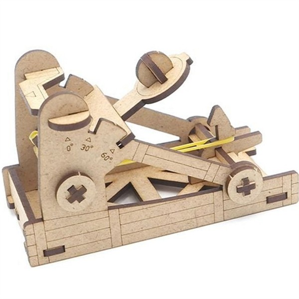 모형 나무 투석기 초등 어린이 과학 교구 체험 학습 - 상품 이미지