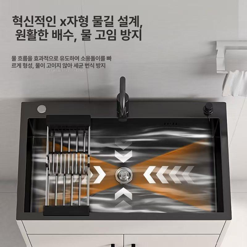미니 캠핑싱크대 간이 야외 주방 캠핑용 업소용 수도꼭지 캠핑개수대 수전 원형 이미지 6