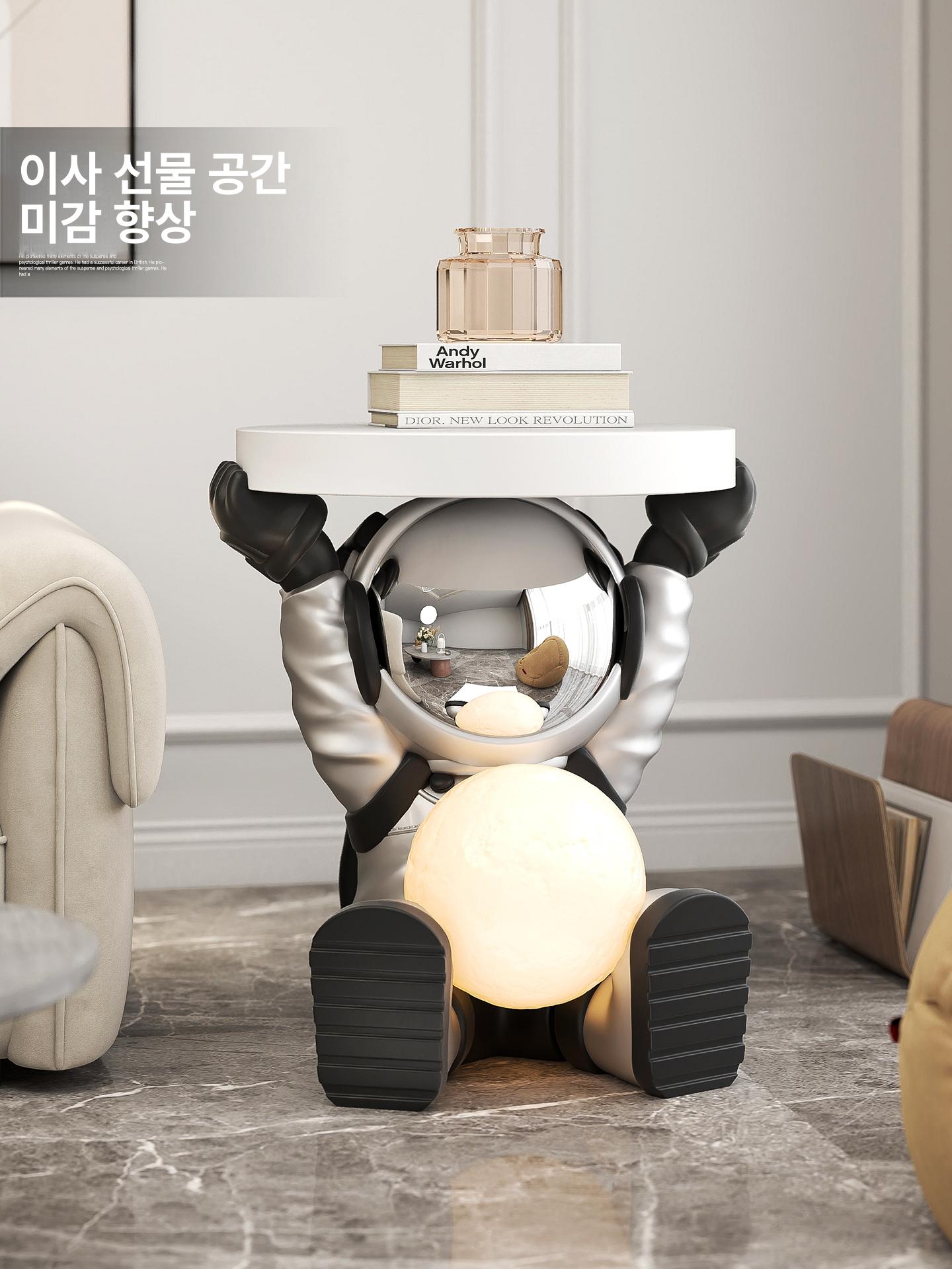 취침등 달조명 인테리어 수유등 아이방 우주인무드등 감성 행성 우주무드등 아기방 - 상세 이미지 5