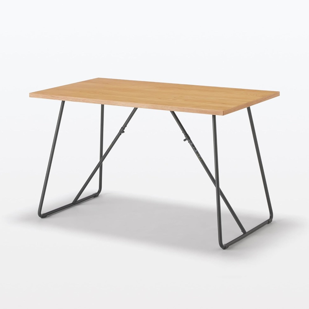 무인양품 MUJI 목제 접이식 테이블 120cm 책상 - 상세 이미지 3