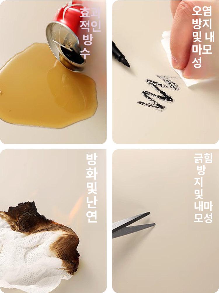 두꺼운 롤장판 사이즈 작업장 롤매트 사무실바닥재 미끄럼방지장판 시트 컬러 현장용 - 상세 이미지 3