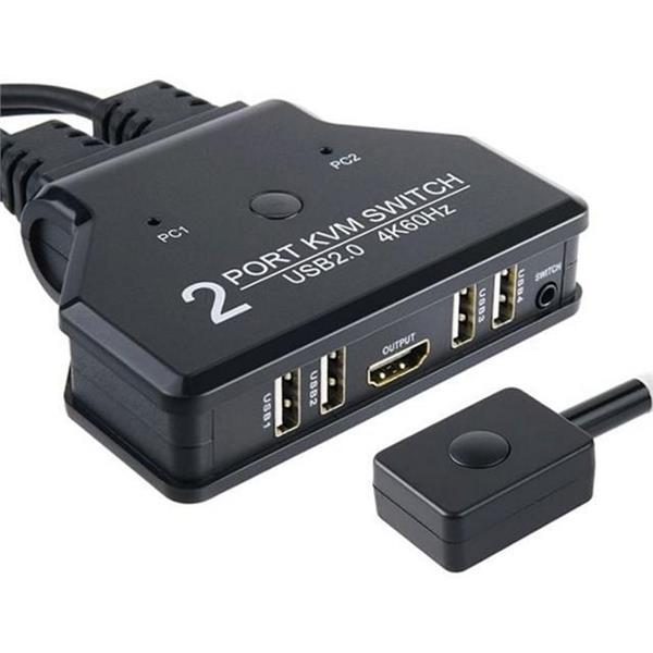 2포트 kvm 스위치 hdmi kvm 스위치 분배기 공유기