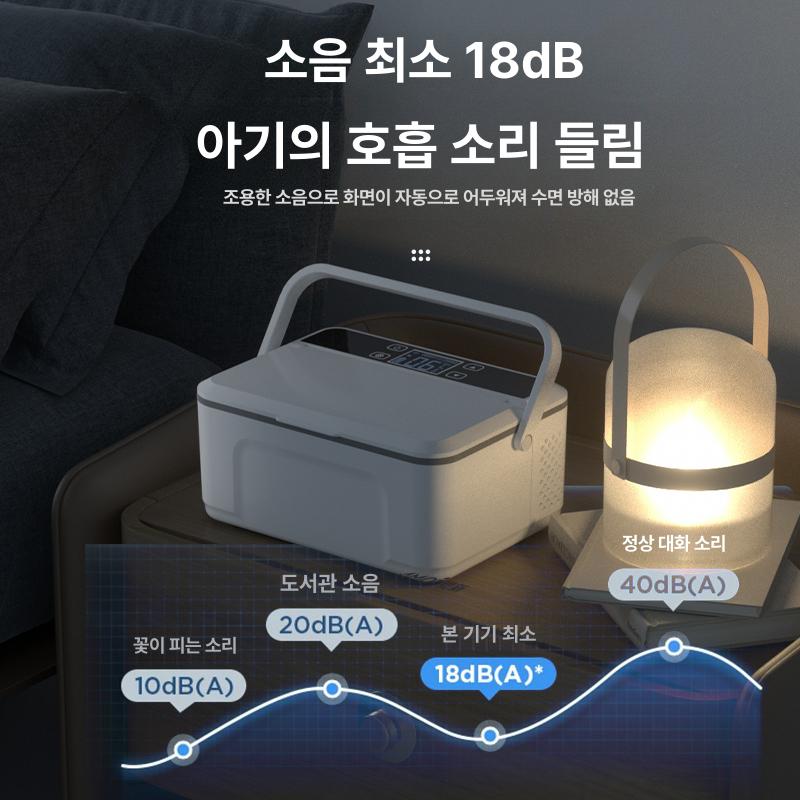 약품 소형 냉장고수납함 약통 핸들 가정용 인슐린 냉장고정리함 보관용기 - 상세 이미지 2