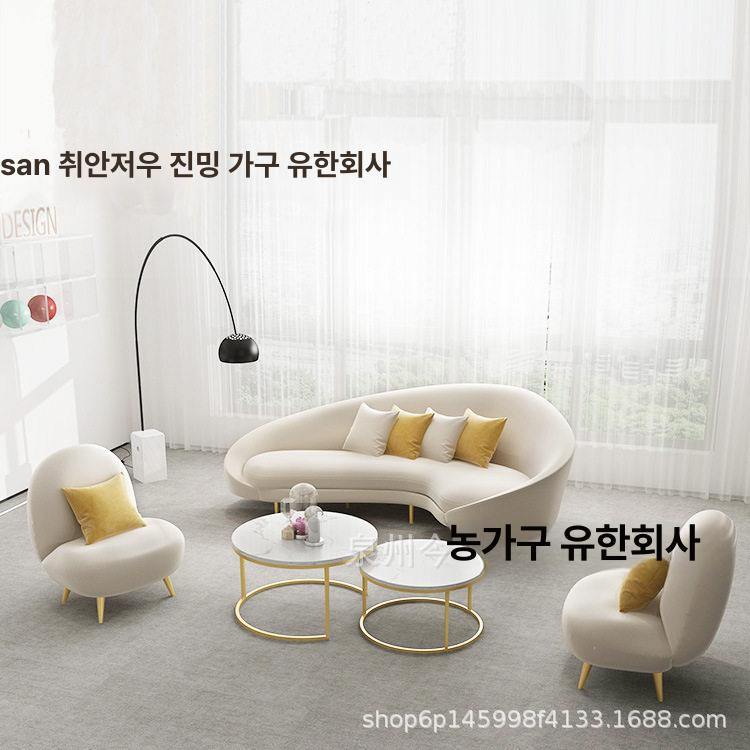 신부대기실 소파 패브릭 유럽풍 촬영 웨딩 엔틱 벨벳 빈티지 쿠션의자 럭셔리 - 상세 이미지 2
