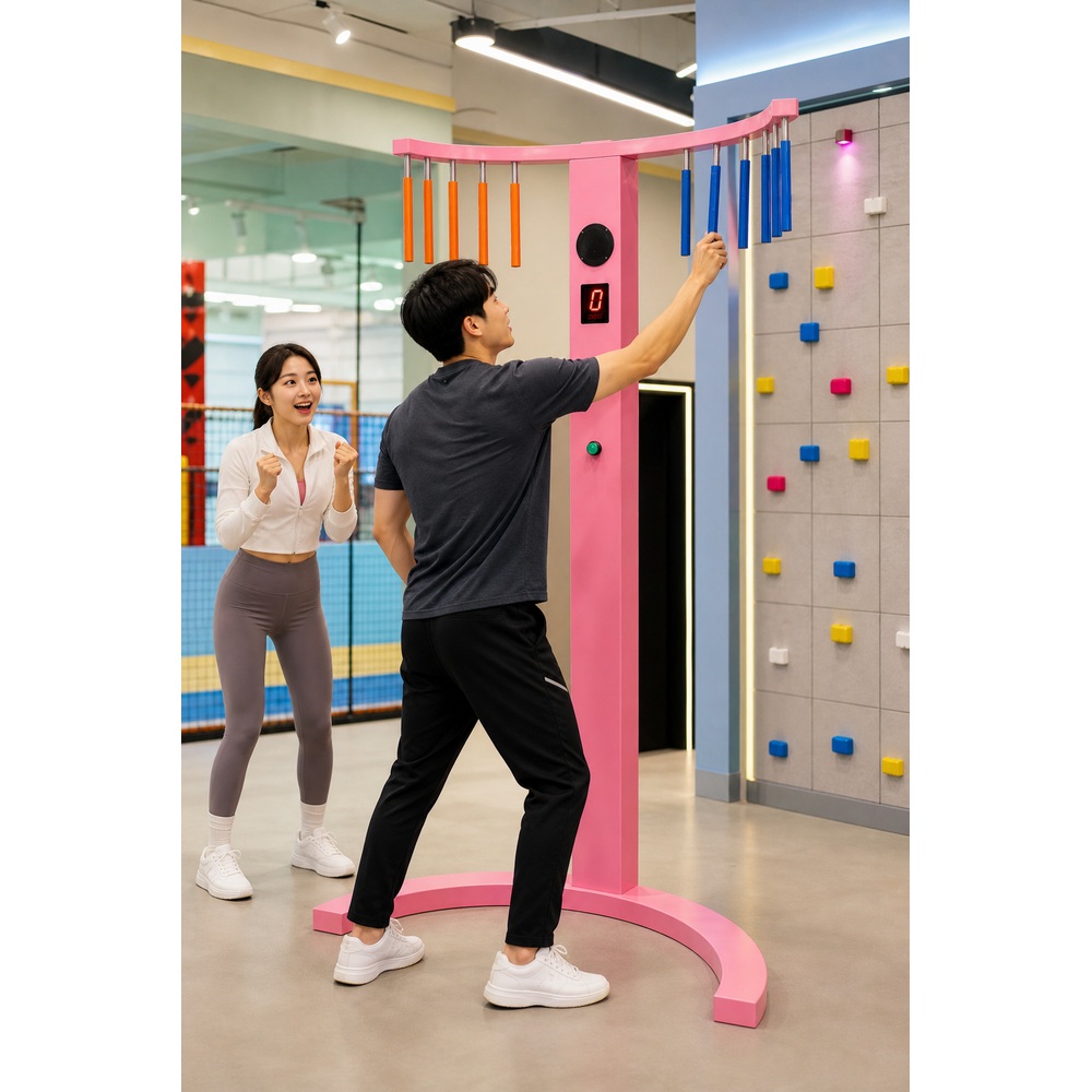 봉잡기 게임 순발력 반사 신경 민첩성 집중력 훈련 조명 테스트 스틱 오락기 - 상세 이미지 3