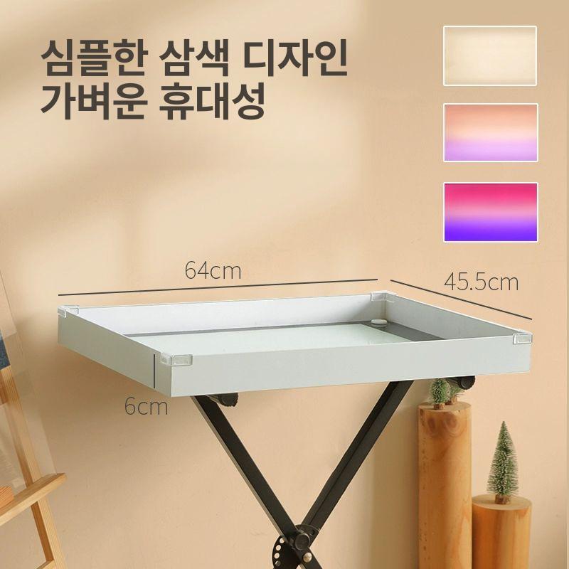 교구 샌드아트박스 판 뚜껑없음 모래놀이 그림놀이 라이트박스 탁상형 드로잉 그리는 - 상세 이미지 2
