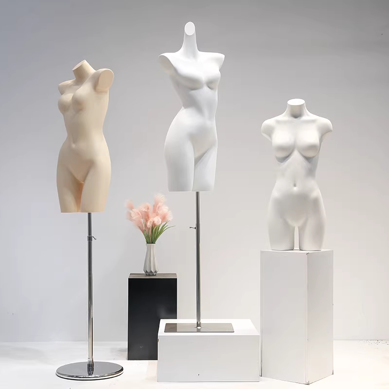 팬티 마네킹 하체 란제리 속옷 공예 마네킨 장식용 평평한 어깨 - 상세 이미지 4