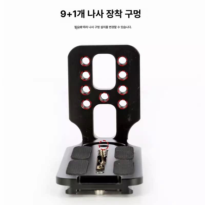 전문가용 DSLR 세로 삼각대 카메라 브라켓 동영상 가로 촬영 플레이트 - 상세 이미지 4