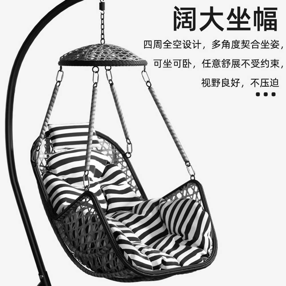 1인용 흔들의자 카페 안락 인테리어 용 벤치 체어 실내 - 상세 이미지 3