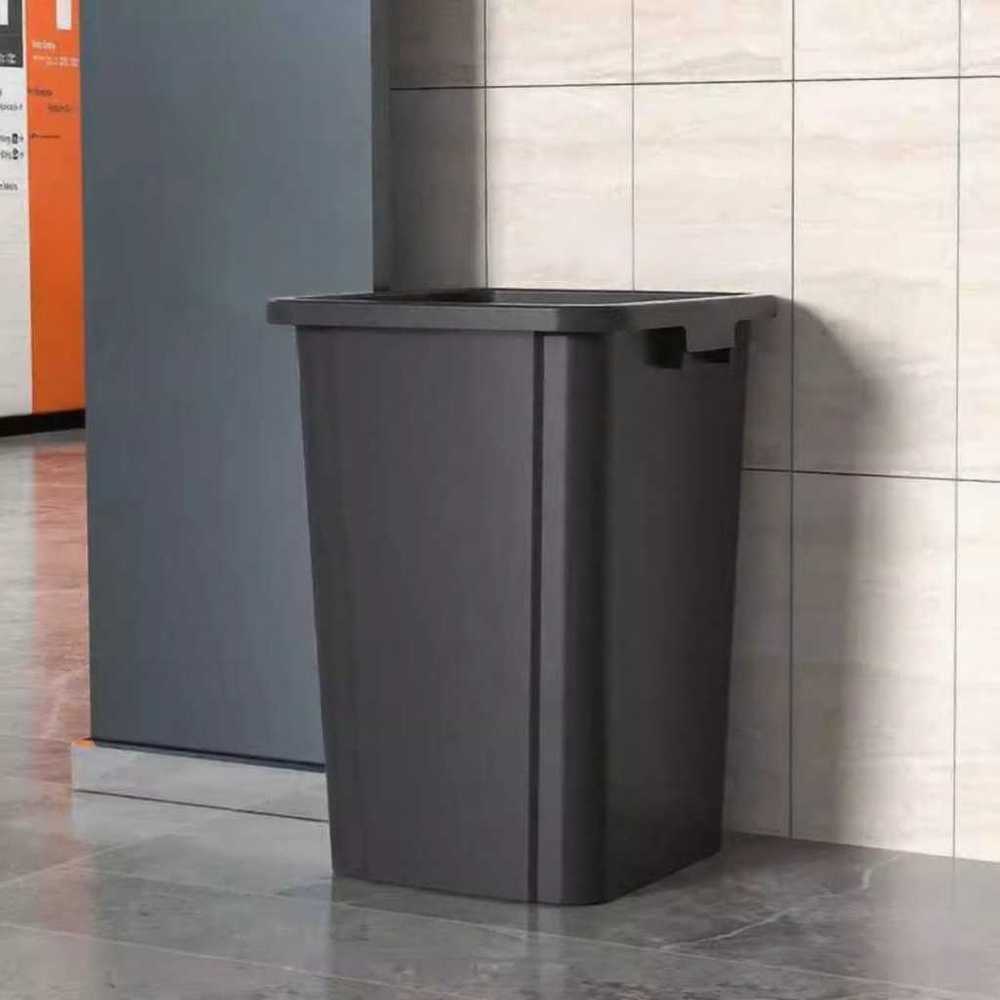 뚜껑없는 쓰레기통 업소용 오피스 화장실 카페 식당 50L - 상품 이미지