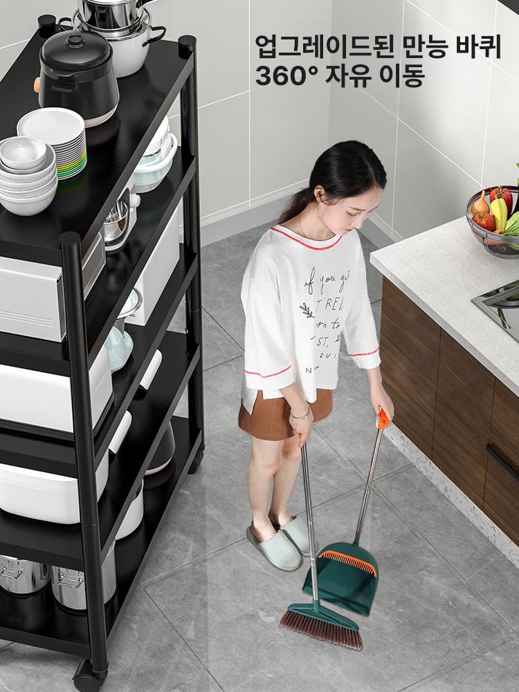 다단 냄비선반 높이조절 냄비거치대 주방 냄비정리대 프라이팬거치대 씽크대 - 상세 이미지 3