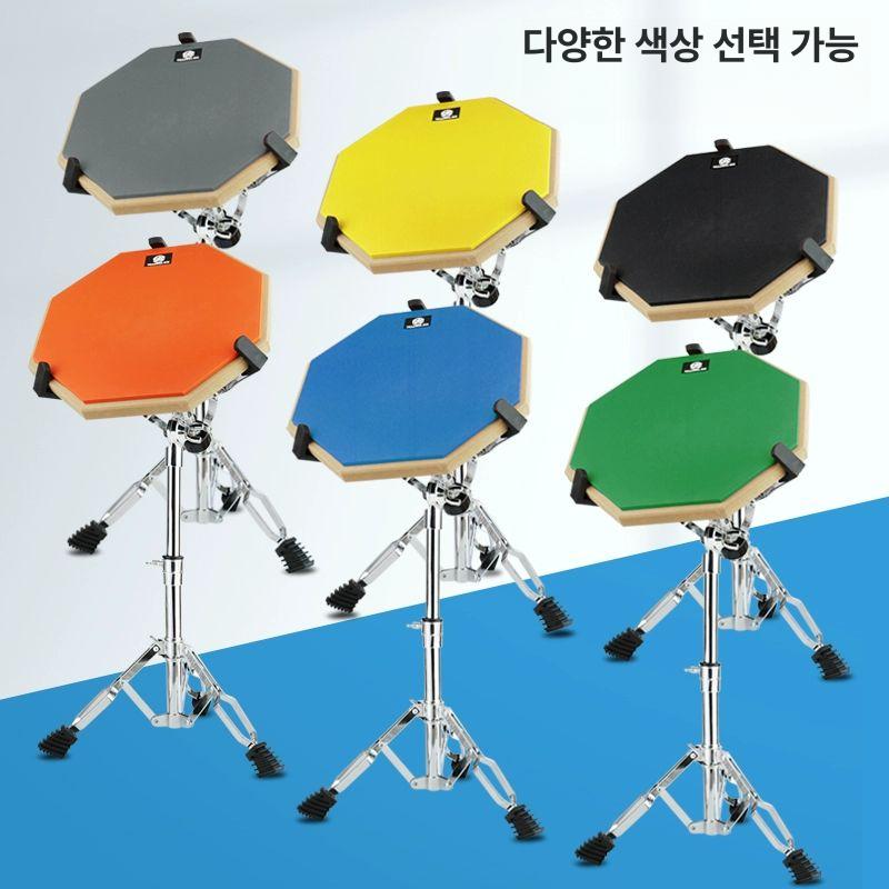 스탠드 드럼거치대 지지대 드럼패드 랙 삼각대 홀더 타악기 받침 연습용드럼 조절 - 상세 이미지 3