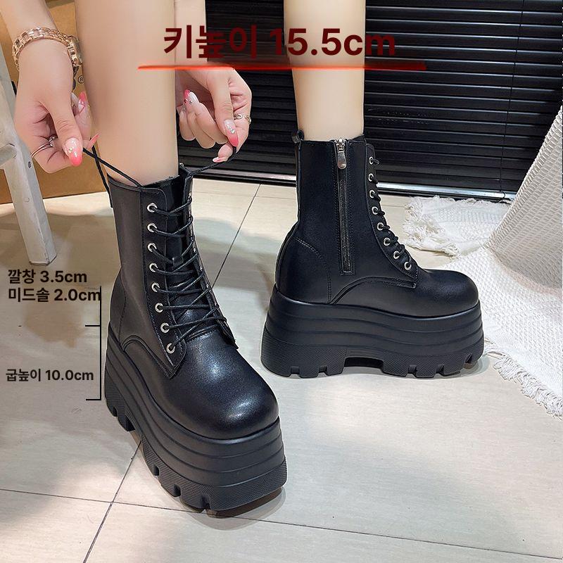 20CM 키높이 부츠 신발 스탠딩화 코스프레화 콘서트 - 상세 이미지 2