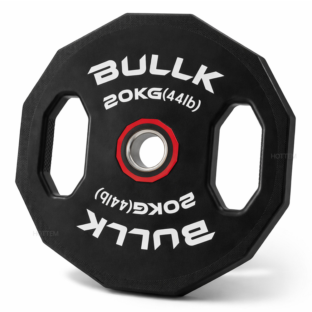 베스코 불크12각 바벨 중량원판 헬스 우레탄 원판 20kg - 상품 이미지