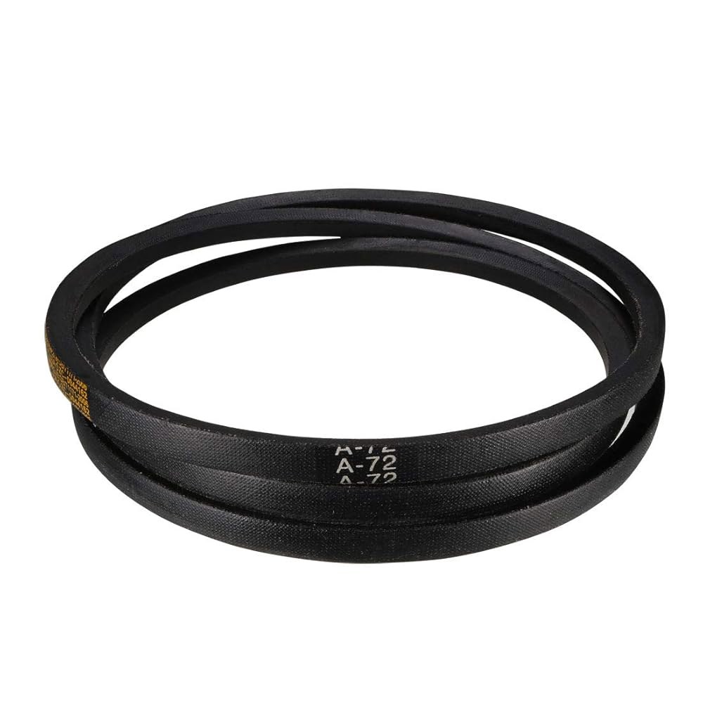 uxcell A72 드라이브 V-벨트 72인치 내부 길이 13mm 너비 8mm 두꺼운 JIS 표준 A-섹션 고무 변속기 벨트 68 - 상품 이미지