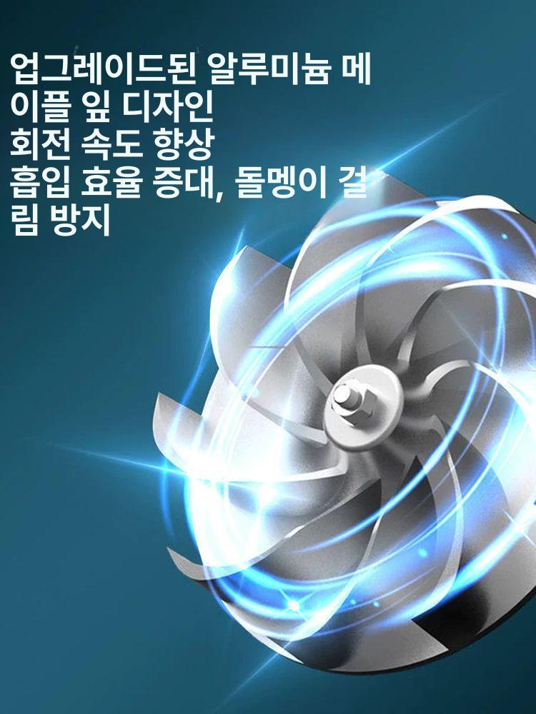 고출력 집진기 소형 기계 진공 먼지제거 흡입기 필터 싸이클론 장비 속도조절 전기 - 상세 이미지 3
