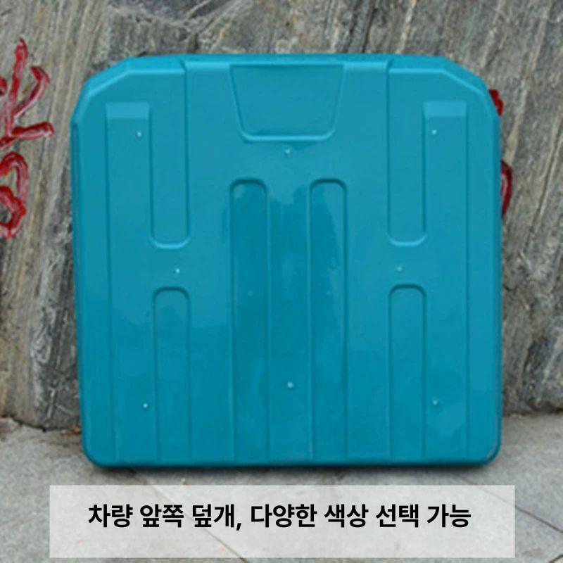 블루 청색 캐노피천막 햇빛가림막 덮개 투명 차양막 자바라 천막가림막 방수천막 - 상세 이미지 3