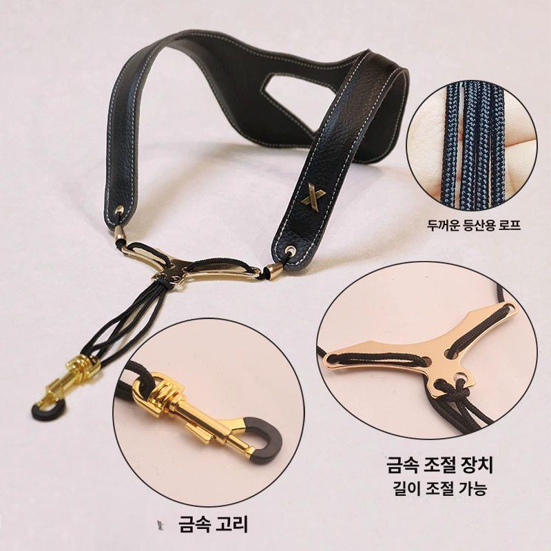 멜빵 거치대 숄더 색소폰스트랩 색소폰걸이 어깨 넥스트랩 소프트끈 - 상세 이미지 4