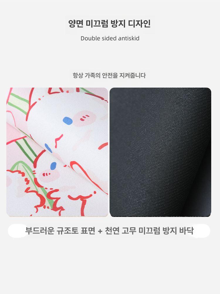 꽃모양 규조토 발매트 카멜리아 미끄럼방지 욕실 주방 바닥매트 - 상세 이미지 3