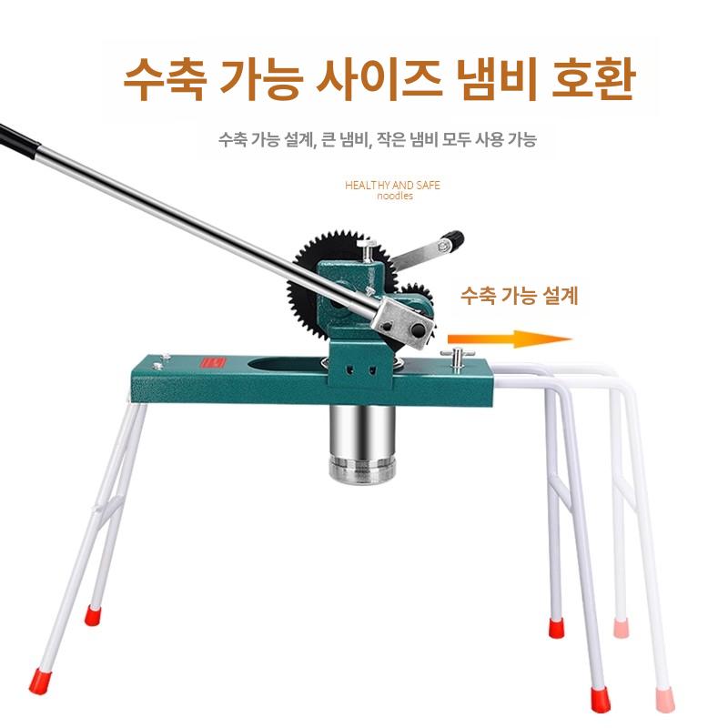 도금 전동제면기 파스타 가정용 칼국수기계 생면 면피 업소용제면기 국수뽑는기계 - 상세 이미지 4