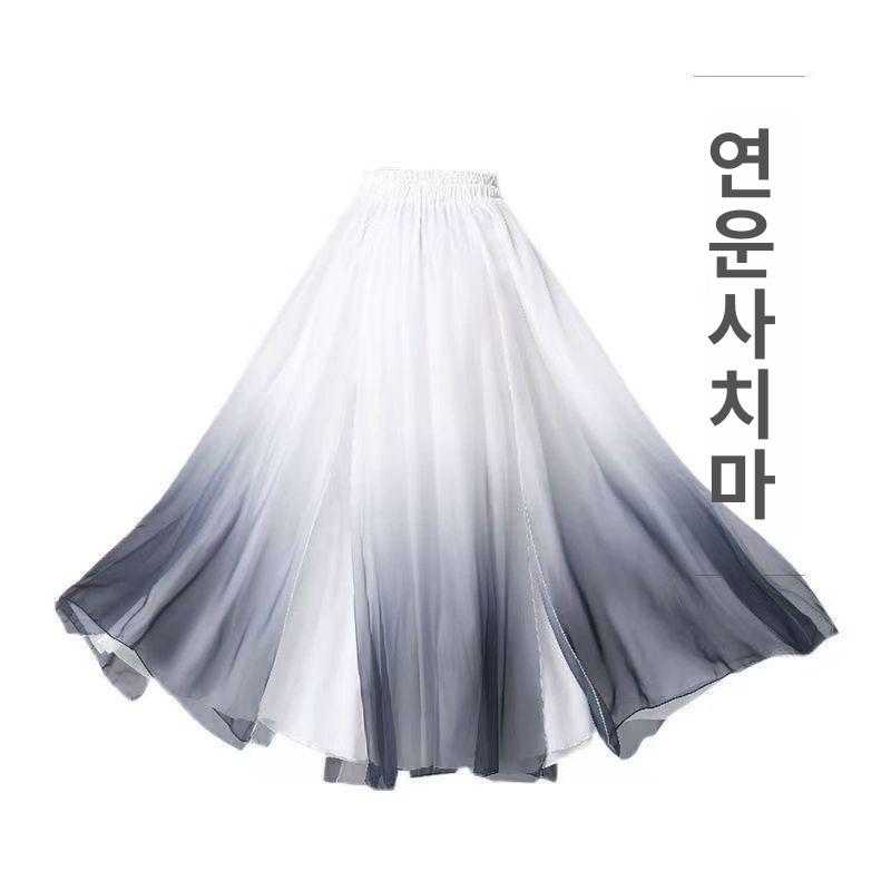 한복 한국무용 전통의상 저고리 무용복 공연의상 퓨전 연습복 - 상세 이미지 5