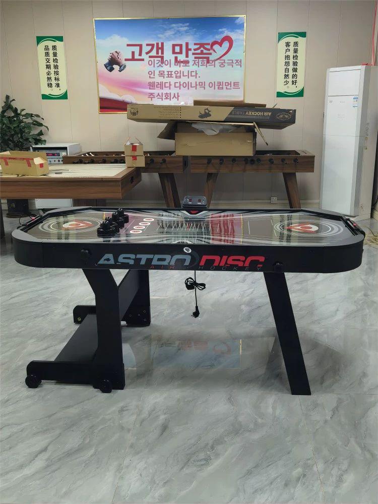 게임용 하키테이블 에어하키 접이식 오락 레저 게임장 홈파티 놀이 테이블하키 - 상세 이미지 3