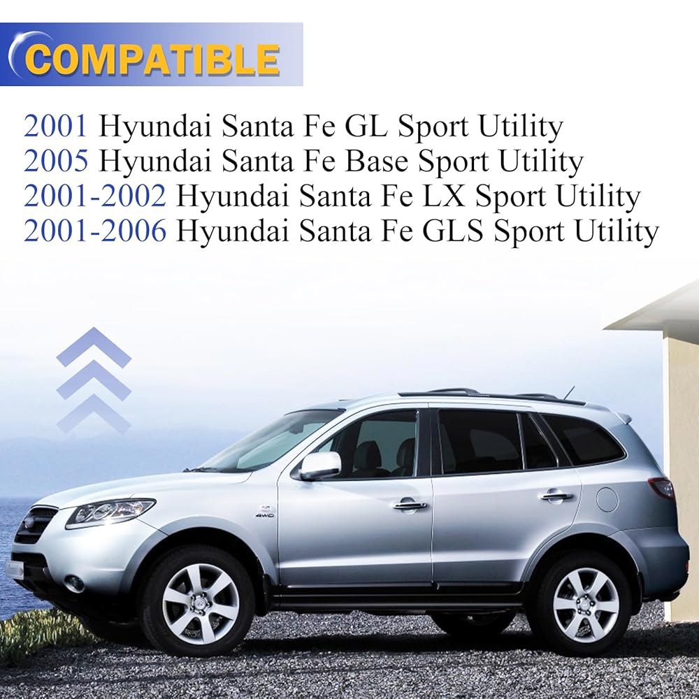 2001-2006 현대 산타페 2.7L V6 28139-37130용 클램프가 있는 에어 클리너 흡입 호스 튜브 - 상세 이미지 2
