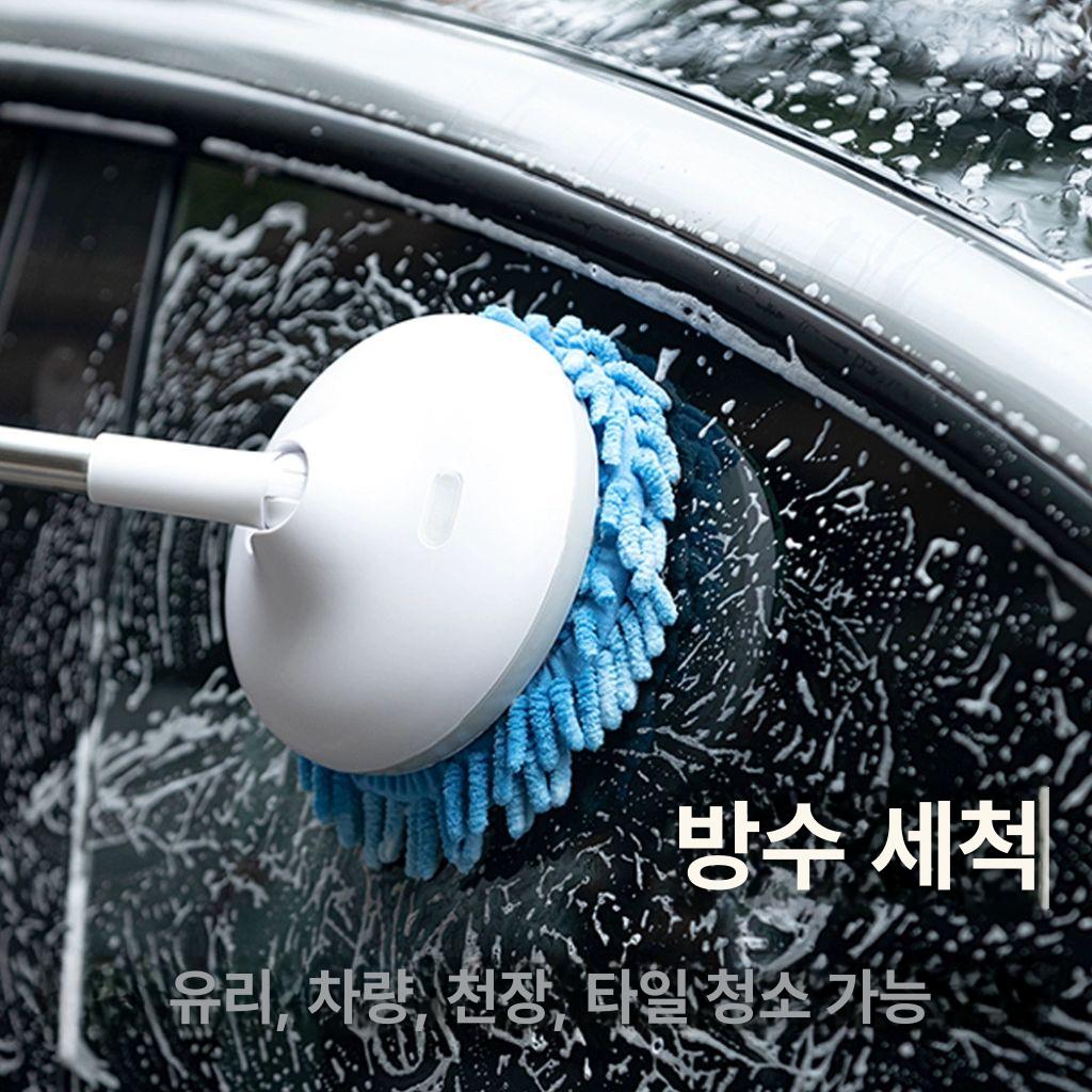 전동 스크러버 키트 타이어 파워 자동차 브러시 도구 클리너 청소솔 브러쉬 청소용 - 상세 이미지 4