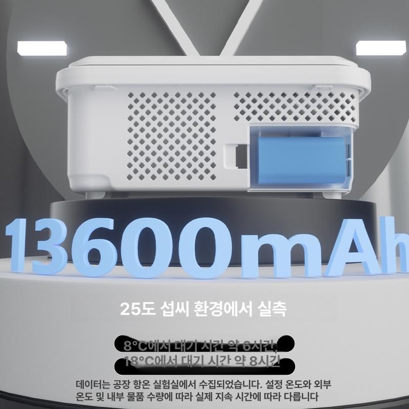 약품 소형 냉장고수납함 약통 핸들 가정용 인슐린 냉장고정리함 보관용기 - 상세 이미지 3