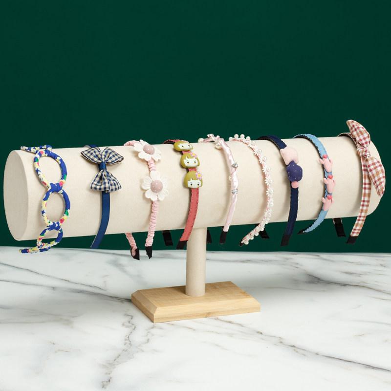 원목 정리대 주얼리진열대 액세서리 보관함 소품 반지 아크릴디스플레이 수납 톨 선반 - 상세 이미지 3