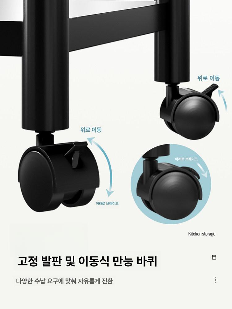 다단 냄비선반 높이조절 냄비거치대 주방 냄비정리대 프라이팬거치대 씽크대 - 상세 이미지 5