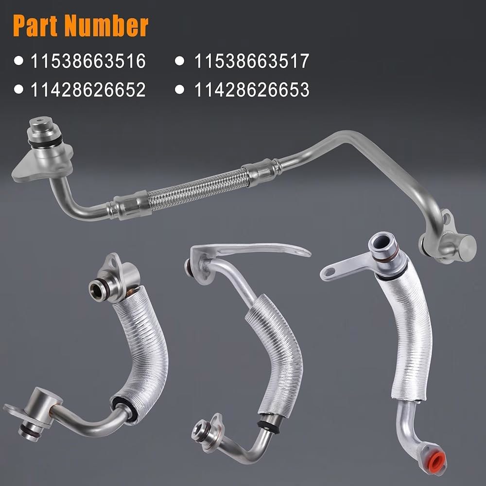 Turbocharger Coolant Line Kit for BMW F10 F22 F20 F30 X1 X3 X4 X5 Z4 N20 N26 125i 220i 320i 328i 420 - 상세 이미지 3