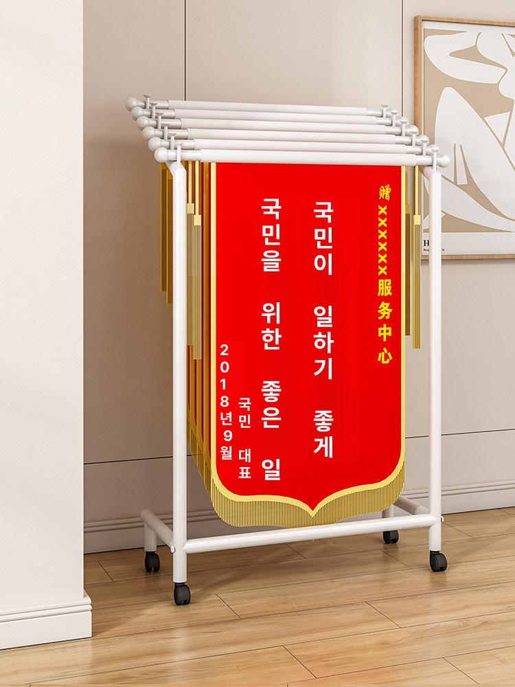 원단 롤거치대 스탠드 수납 정리대 보관대 디스플레이 패브릭 진열장 크로스바 - 상세 이미지 3