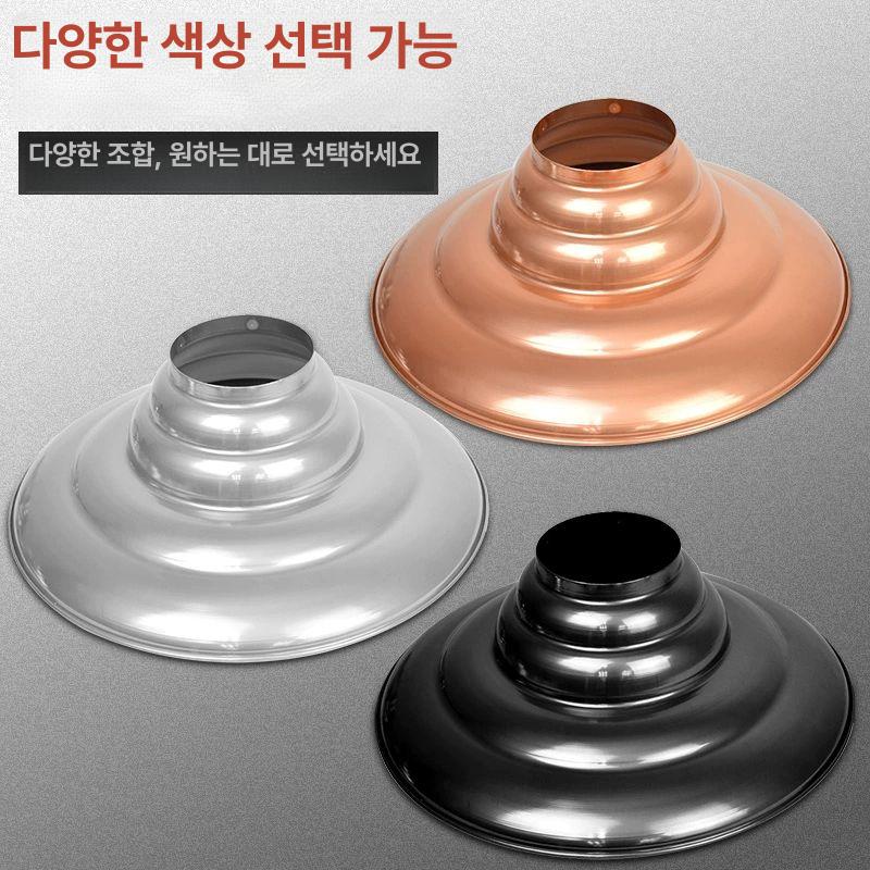업소용 덕트팬 커버 흡입 배기팬 원형 덮개 배출구 환기팬 셔터형 개구부 배기휀 사각 - 상세 이미지 5