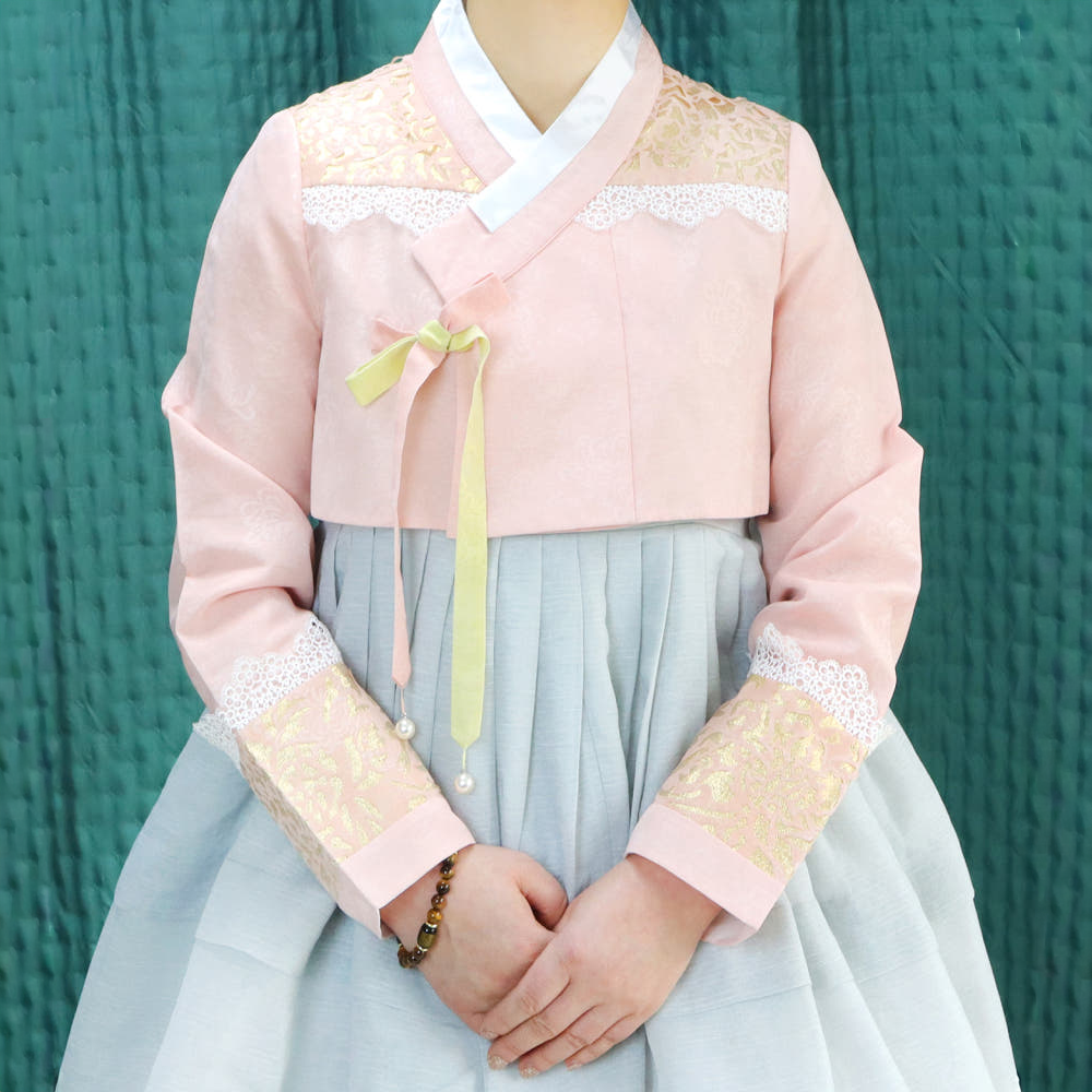 궁 한복대여 여성 하객 결혼식 혼주 피로연 한복 렌탈 62번 - 상세 이미지 5