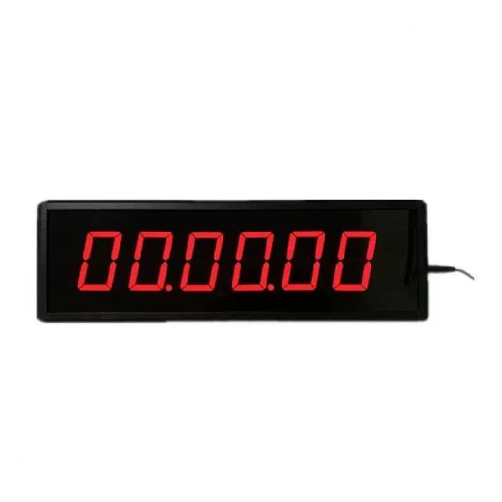 타이머 카운트 부저 슬랩버튼 경기장 led 스톱워치 숫자 디지털 시계 다운 대형 카운터 - 상품 이미지