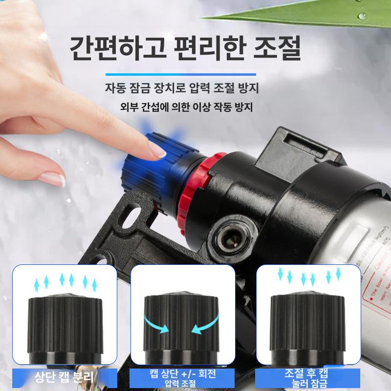 유수분리기 수분필터 자동 오토트랩 커넥터 케이스 수분제거 배수 압력조절 오일 - 상세 이미지 3