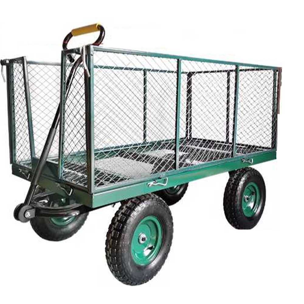 높은 울타리 트롤리 카트 대형 용 화물 운송 운반 폴딩 - 상품 이미지