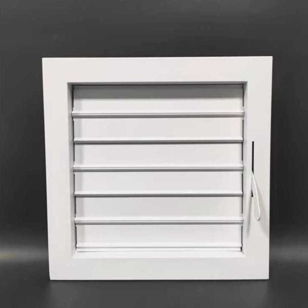 환풍기 루바 PVC 화장실 화이트 덕트 통풍구 배기구 550x550mm - 상품 이미지