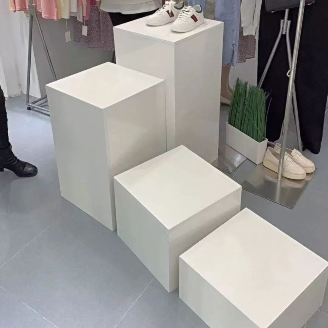 사각 디스플레이진열대 투명 아크릴받침대 주얼리 큐브 쥬얼리 쇼케이스 전시다이 - 상품 이미지