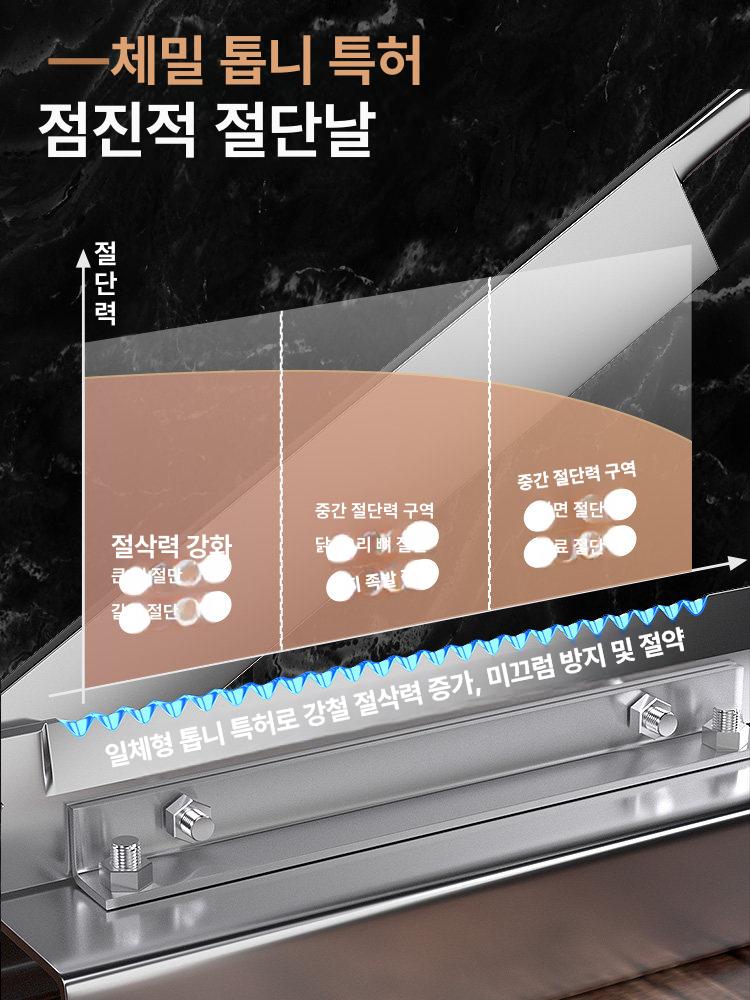 한의원용 약재절단기 수동 손작두 인삼 한약재 슬라이스 커팅 감초 약초작두 - 상세 이미지 4