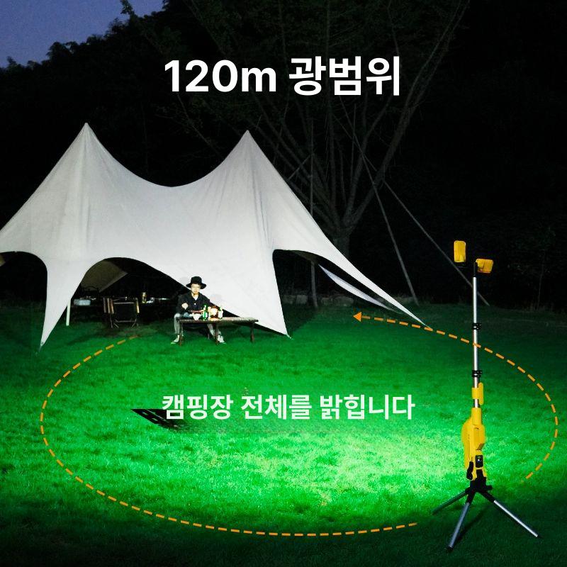 led 스탠드조명 포터블 클립형 램프 휴대용스탠드 자바라 라이트 부착식 - 상세 이미지 3