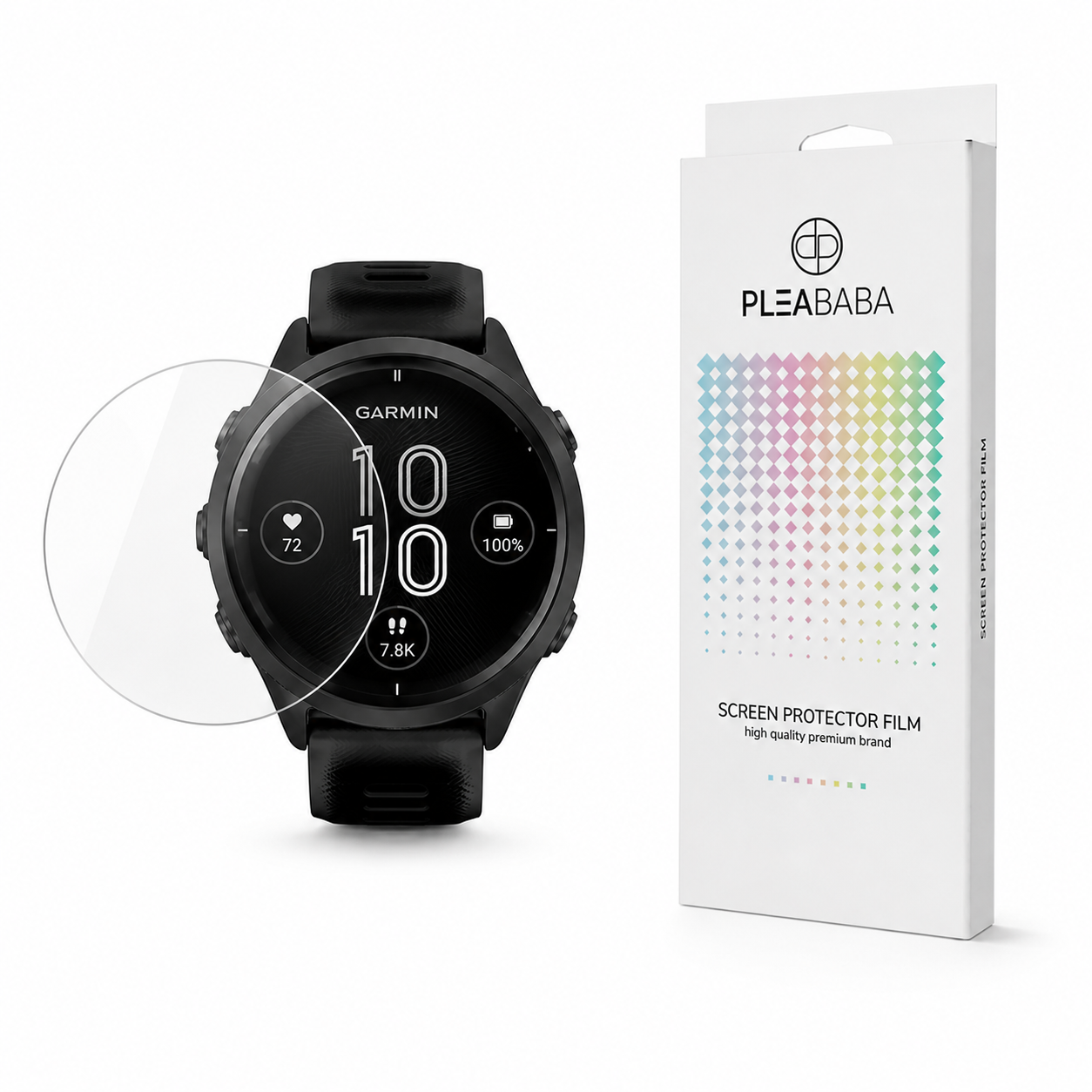 고선명 퍼포먼스 플리바바 가민 포러너 액정보호필름 스마트 워치 보호 필름 Garmin포러너 570, 47mm, 2매입 - 상품 이미지